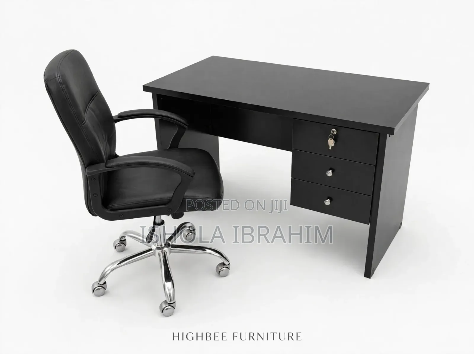 4ft Office Table and Chair Available