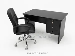 4ft Office Table and Chair Available