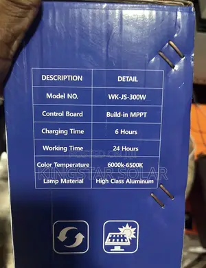 Wakatek 300w Solar Flood Light
