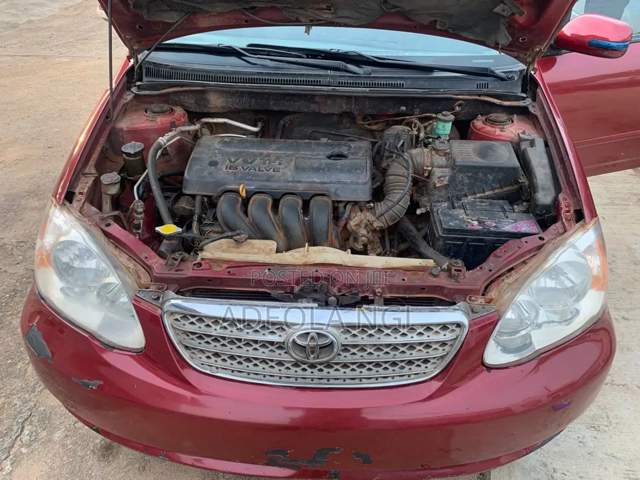 Toyota Corolla 2004 Red