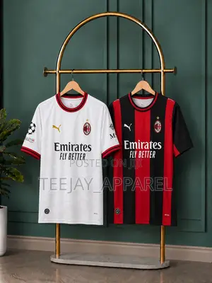 AC Milan Home Away New Season Jersey