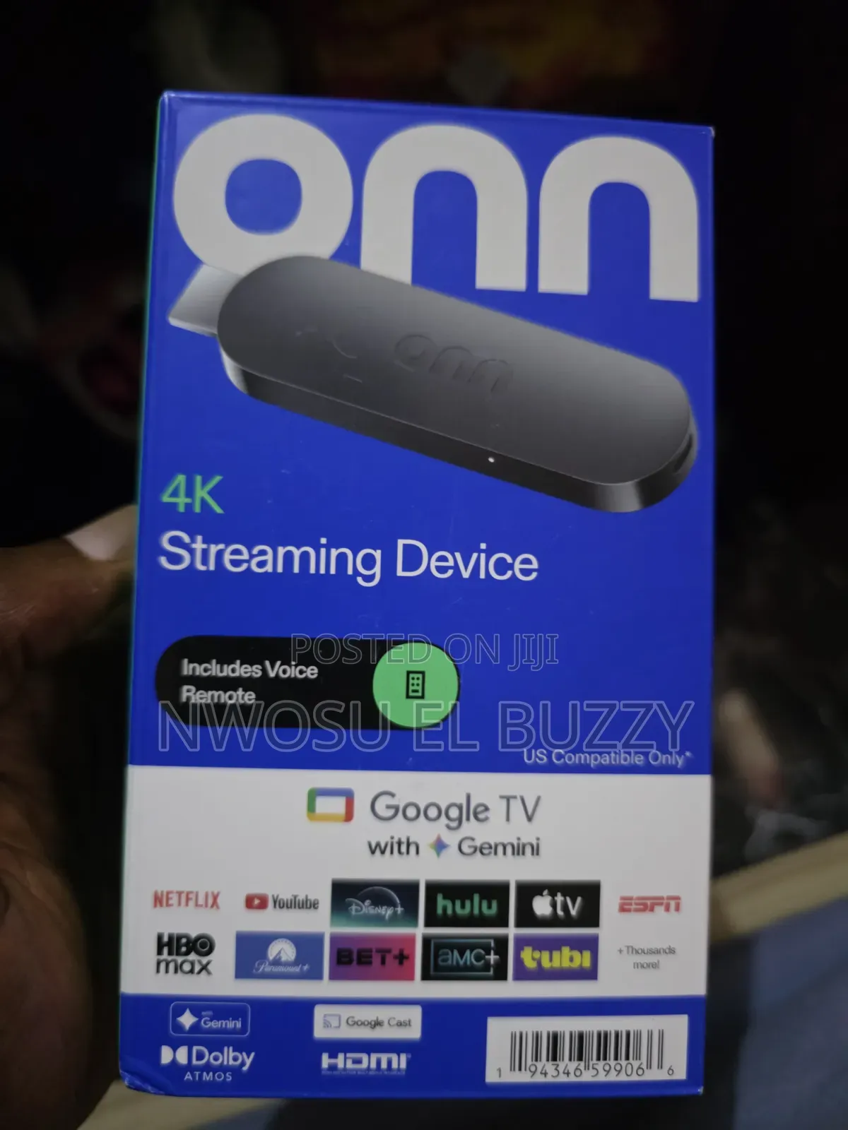 Onn Streaming Device Google TV