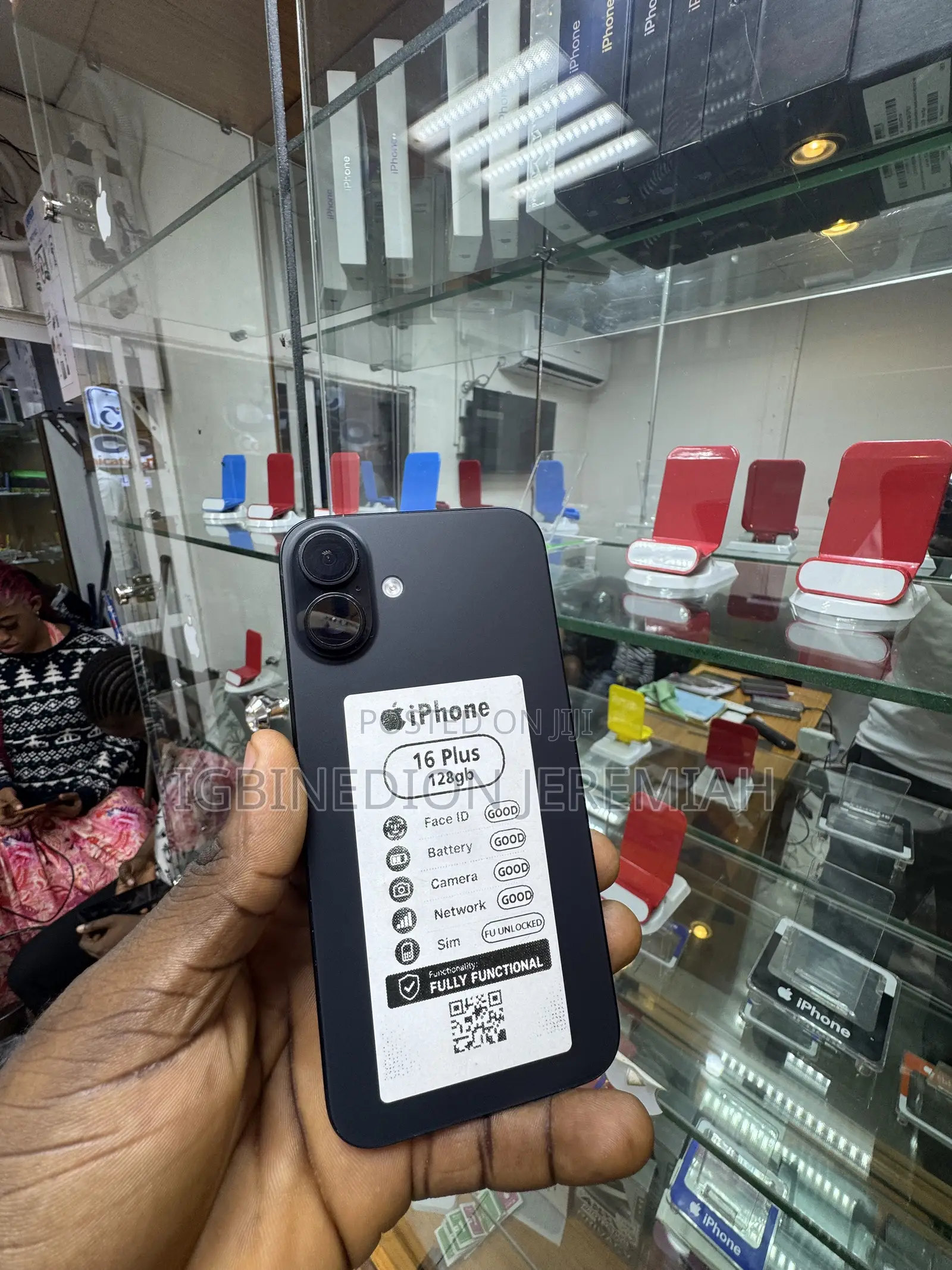 Apple iPhone 16 Plus 128 GB Black