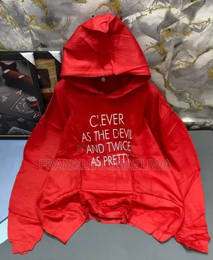 Premium Red Graphic Hoodie for Men – Casual Pullover Sweatshirt