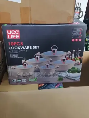 10pcs Ucclife Granite Coating Pot Set