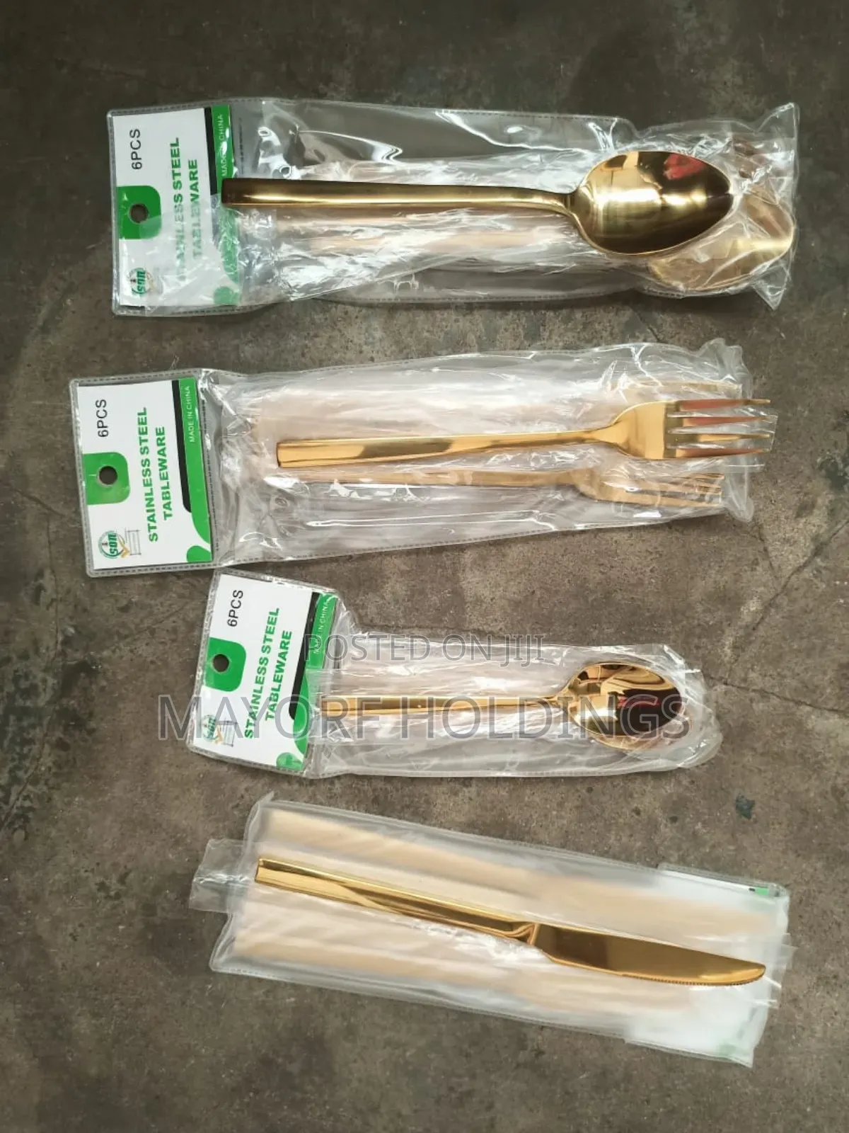 6Pcs Cutlery Set