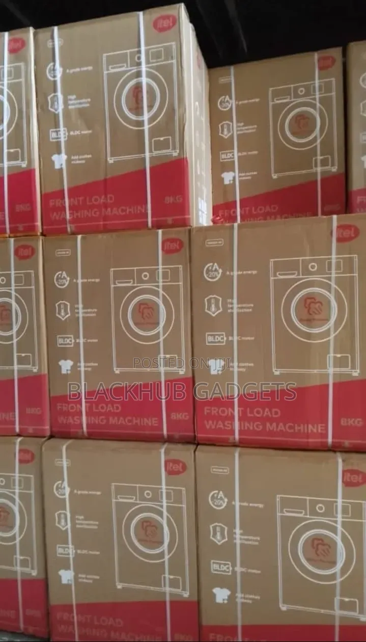 Itel Front Loader Washing Machine 8KG