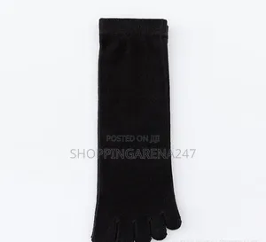 Plain Five Toes Athletic/Casual Socks