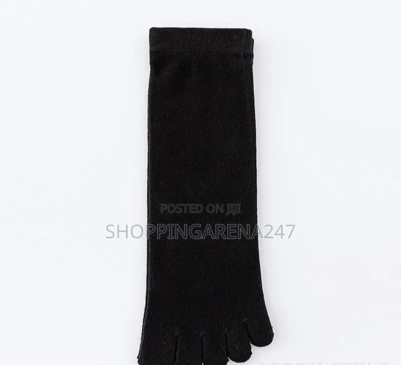 Plain Five Toes Athletic/Casual Socks
