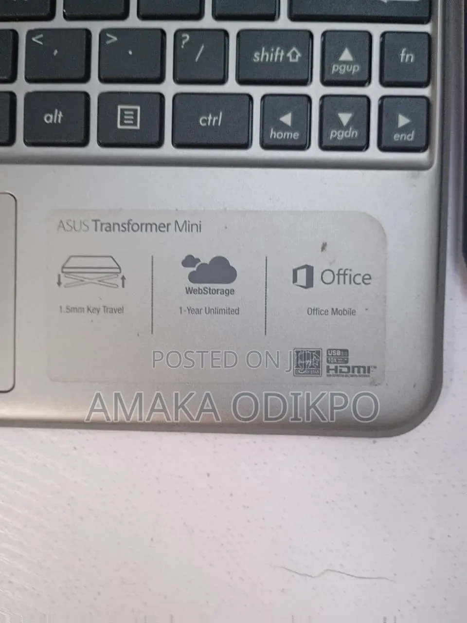Laptop Asus Transformer Mini T102HA 16GB Intel Core i7 SSD 256GB