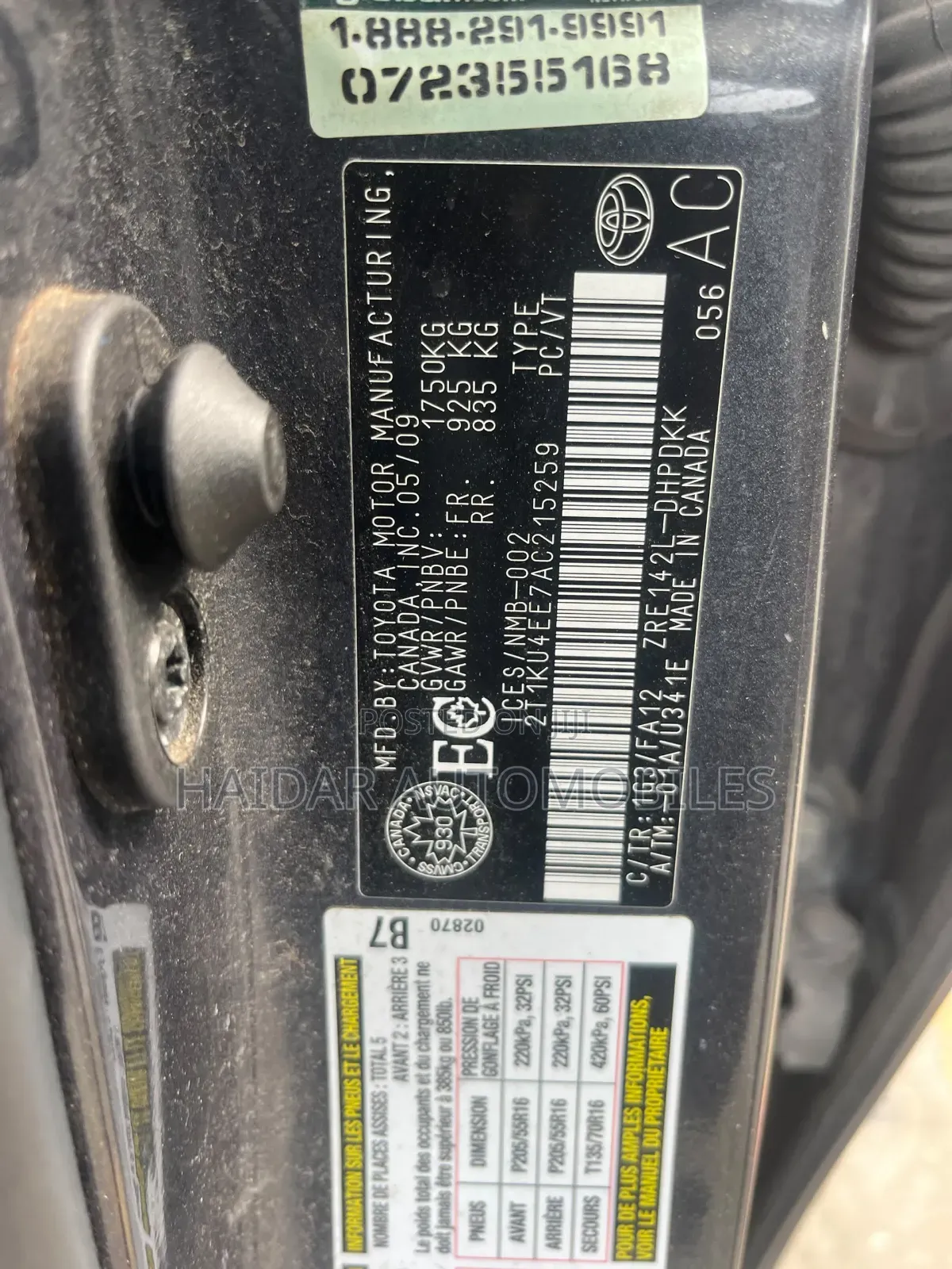 Toyota Matrix 2010 Gray