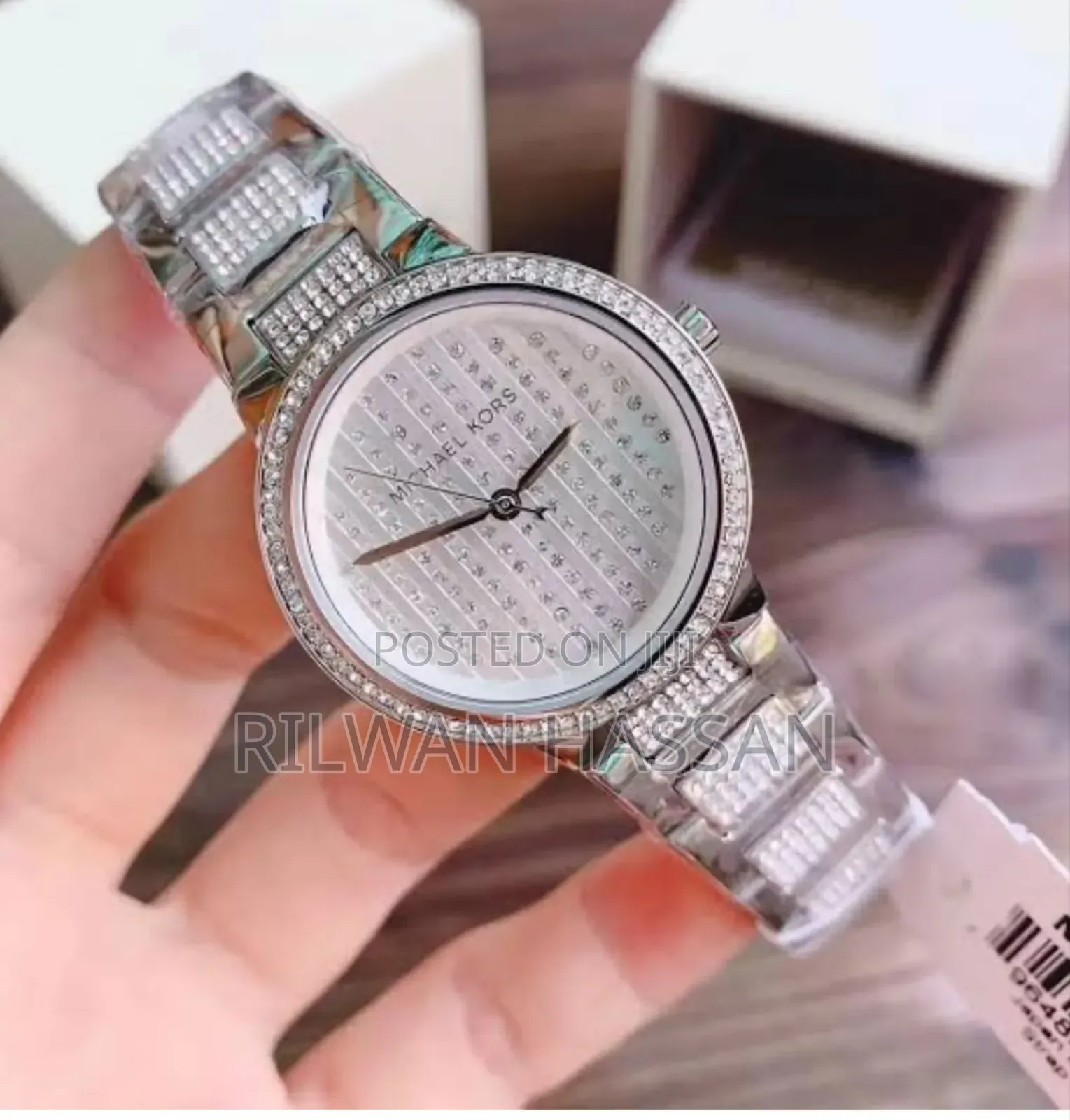 Michael Kors Automatic Chain and Ceramic Wrist Watch