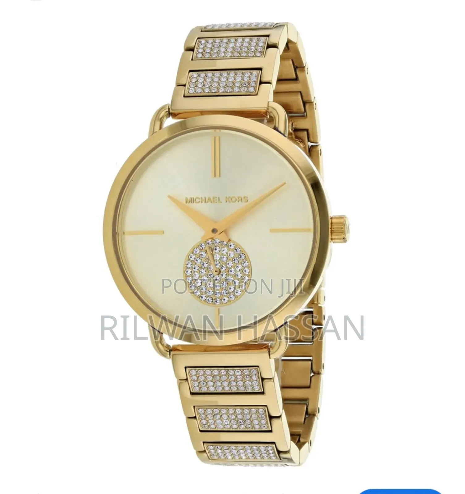 Michael Kors Automatic Chain and Ceramic Wrist Watch