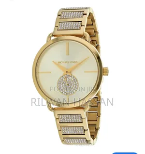 Michael Kors Automatic Chain and Ceramic Wrist Watch