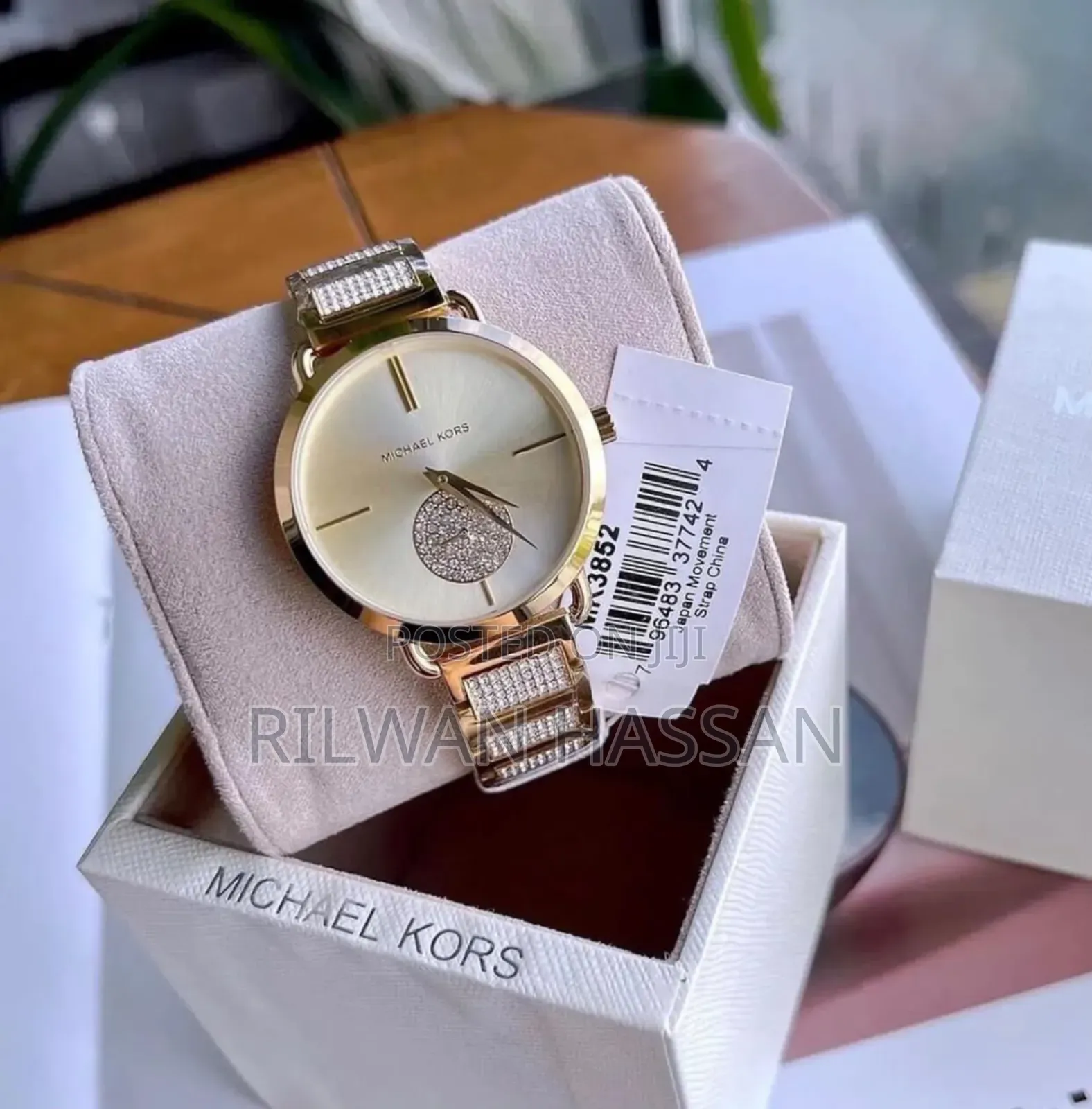 Michael Kors Automatic Chain and Ceramic Wrist Watch