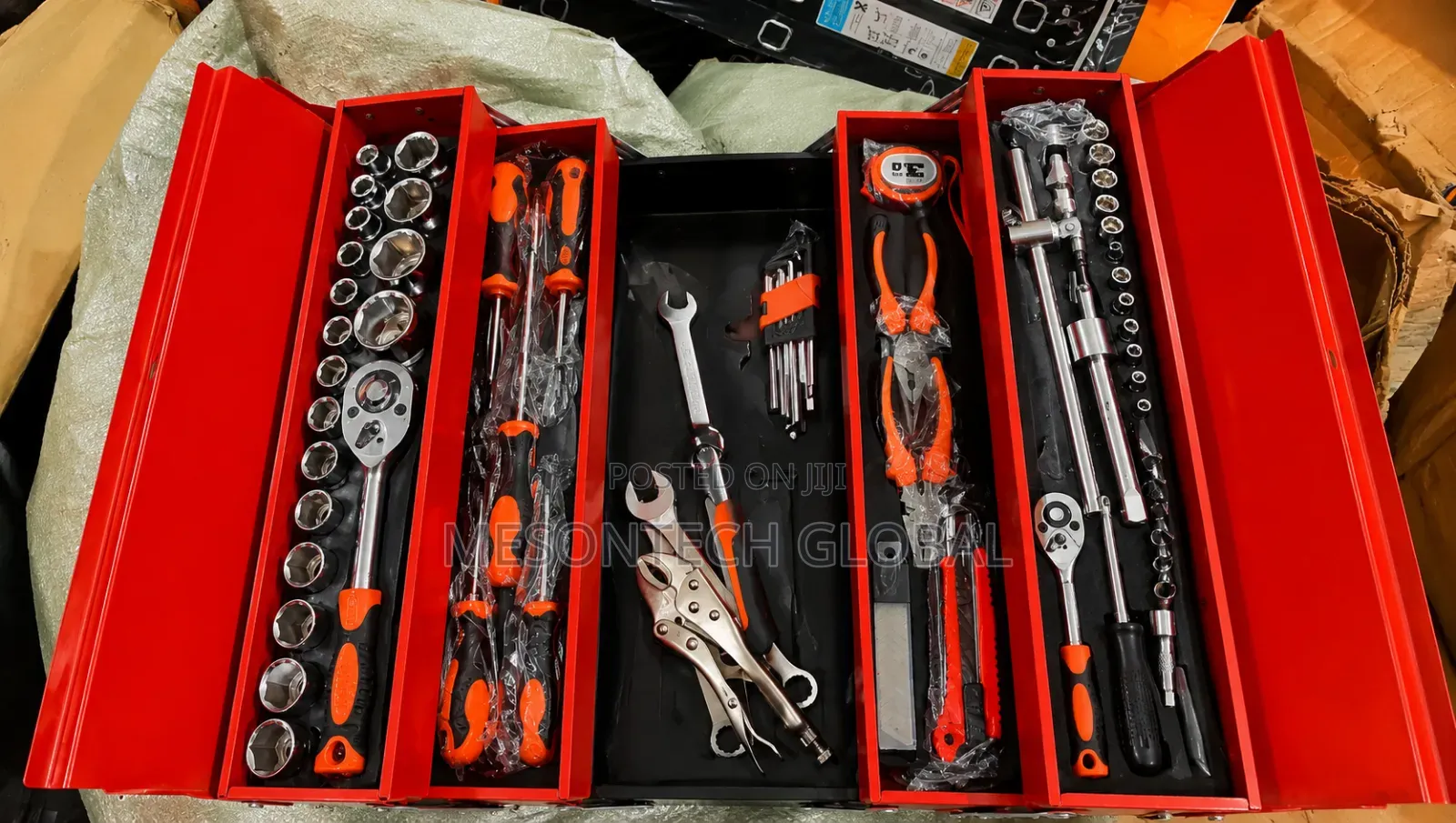 Complete Mechanical Tools Box ( Imported)