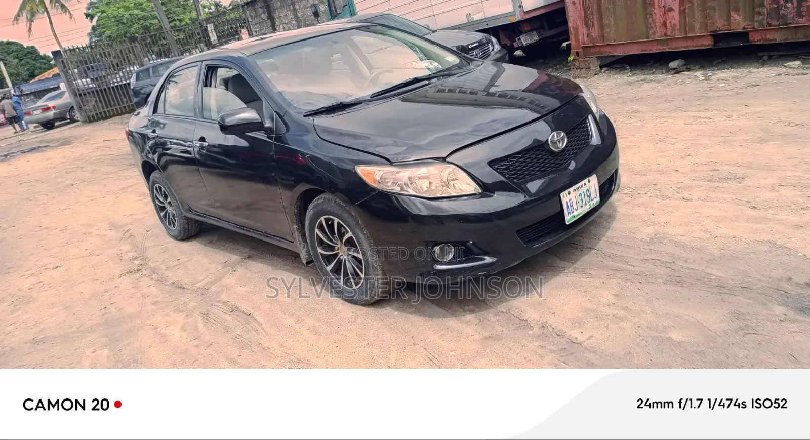 Toyota Corolla 2009 Black