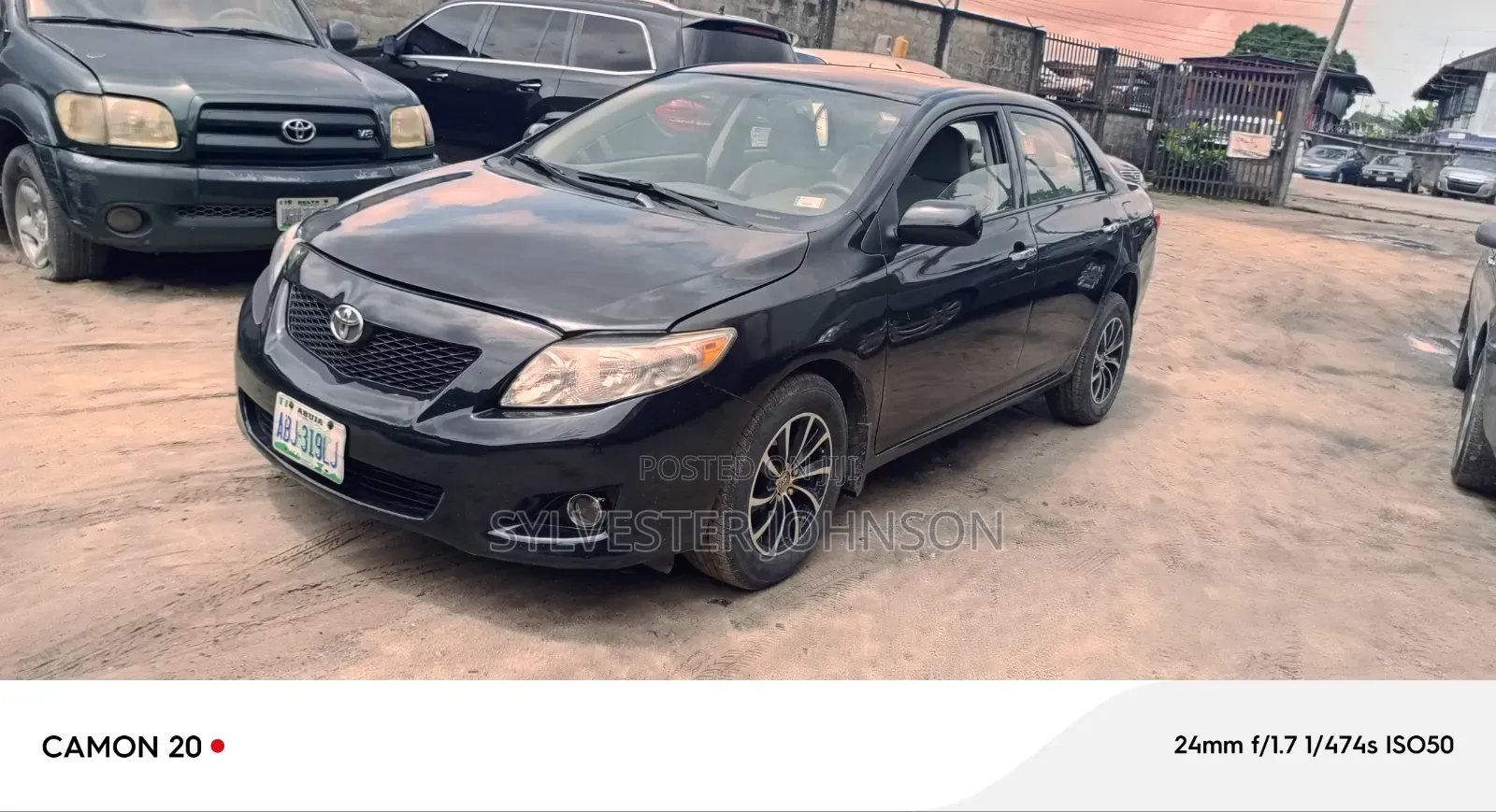 Toyota Corolla 2009 Black