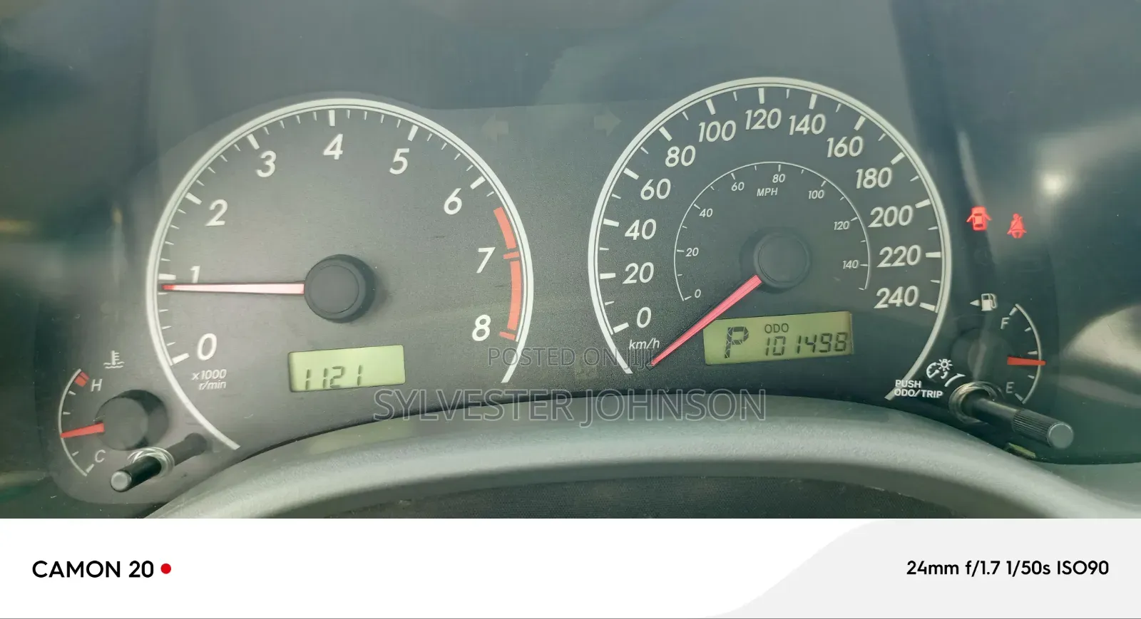 Toyota Corolla 2009 Black