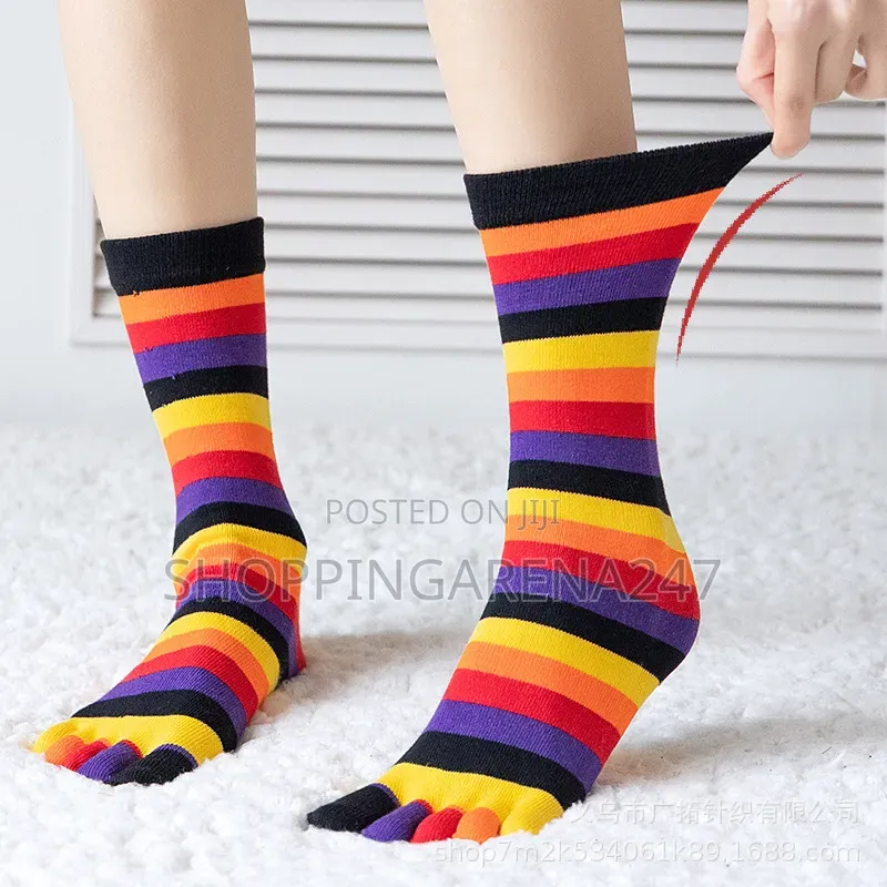 5 in 1 Atheletic/Casual Multicolor Socks