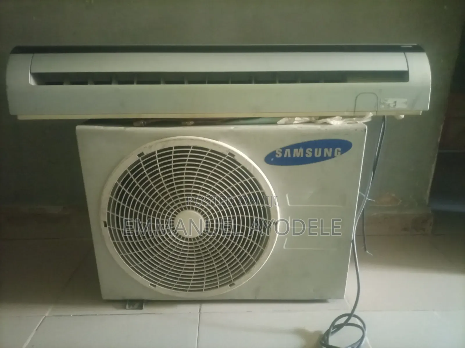Samsung 1HP Split Air Conditioner - Clean and Working Perfectly