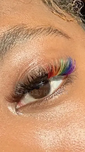 Multi-Coloured Cluster Lashes