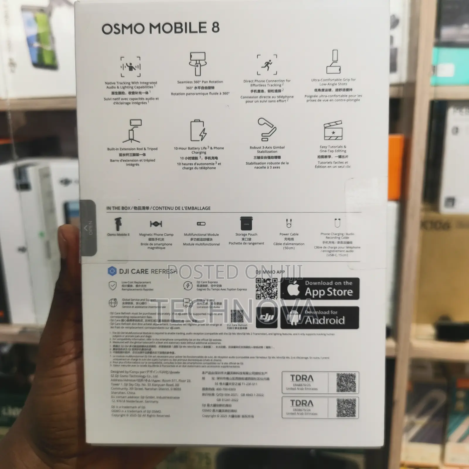 DJI Osmo Mobile 8 Smartphone Gimbal Stabilizer