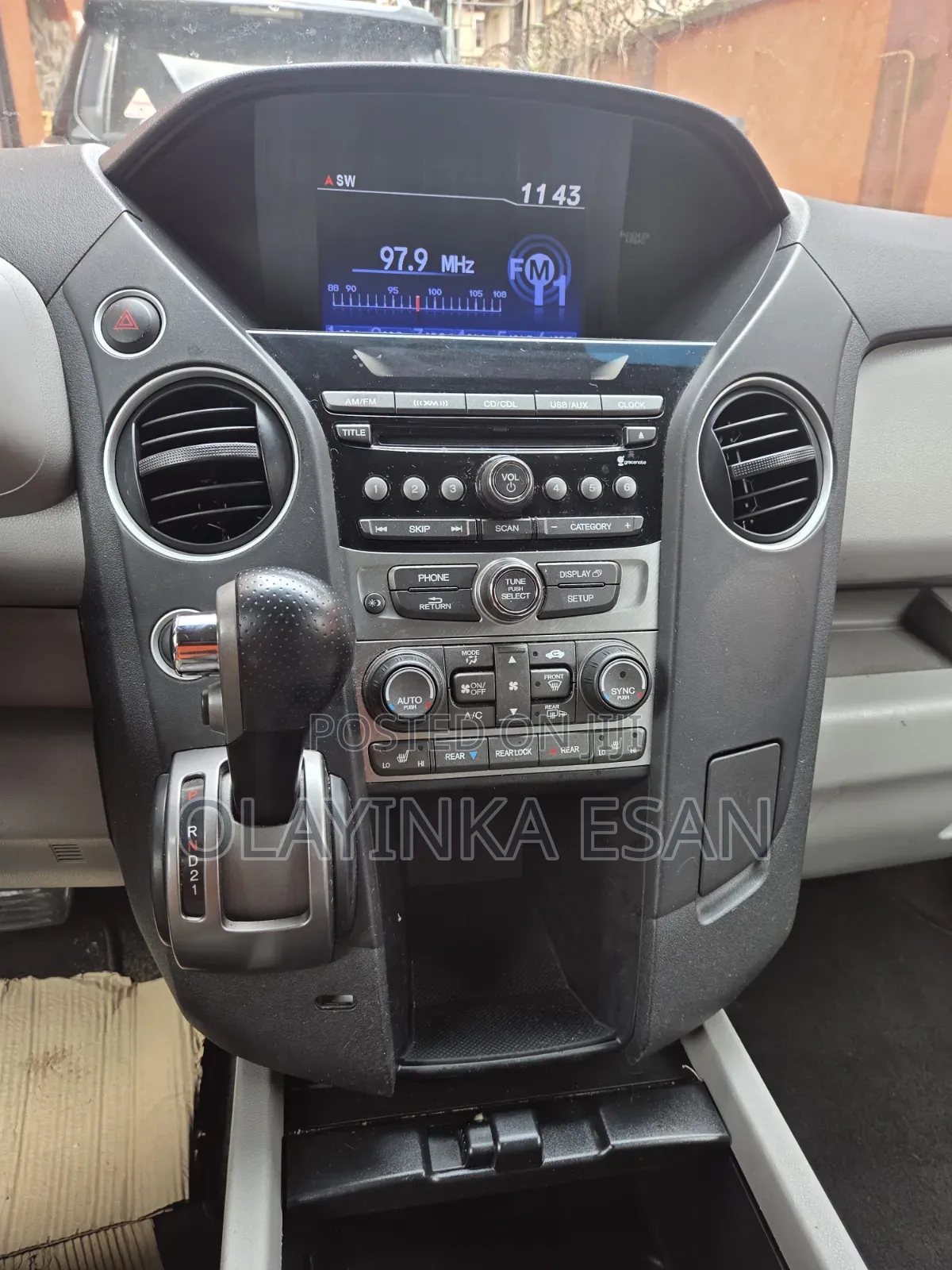 Honda Pilot 2012 Gray