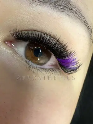 Multi-Coloured Cluster Lashes