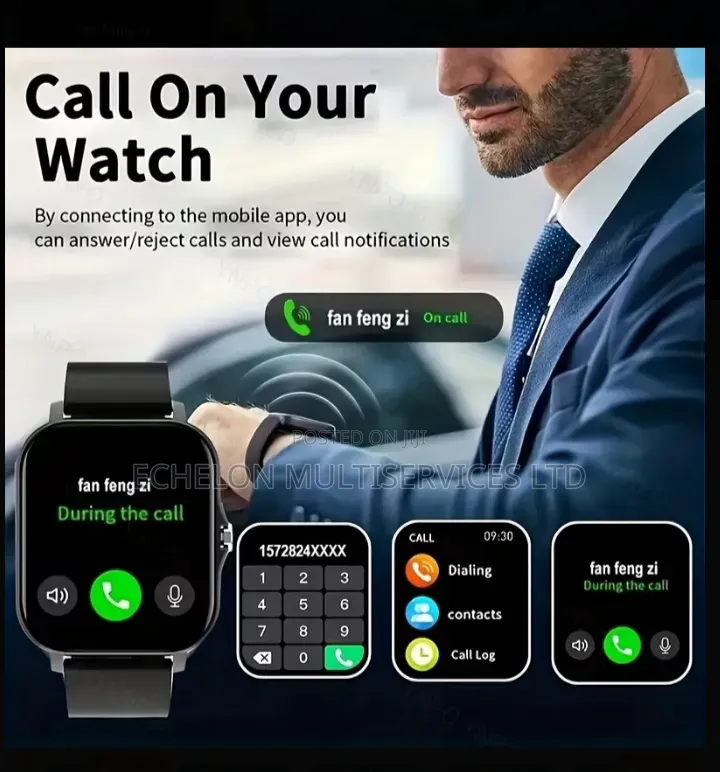 Unisex Smart Watch for iPhone Android