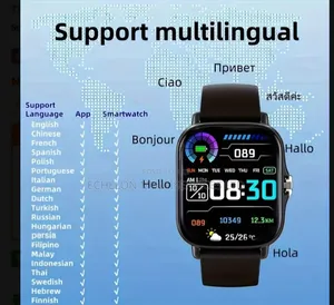 Unisex Smart Watch for iPhone Android