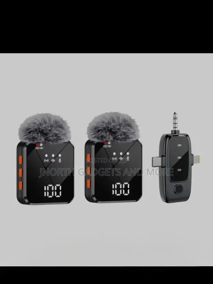 Wireless Microphone With 100% Noise Canceling