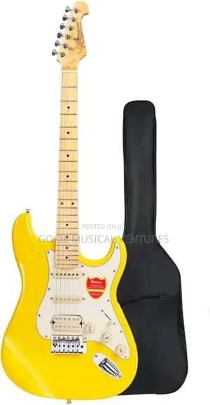 Bullfighter Stratocaster Electric Lead Guitar Yellow  Colour