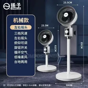 Solar Rechargeable Table Fan