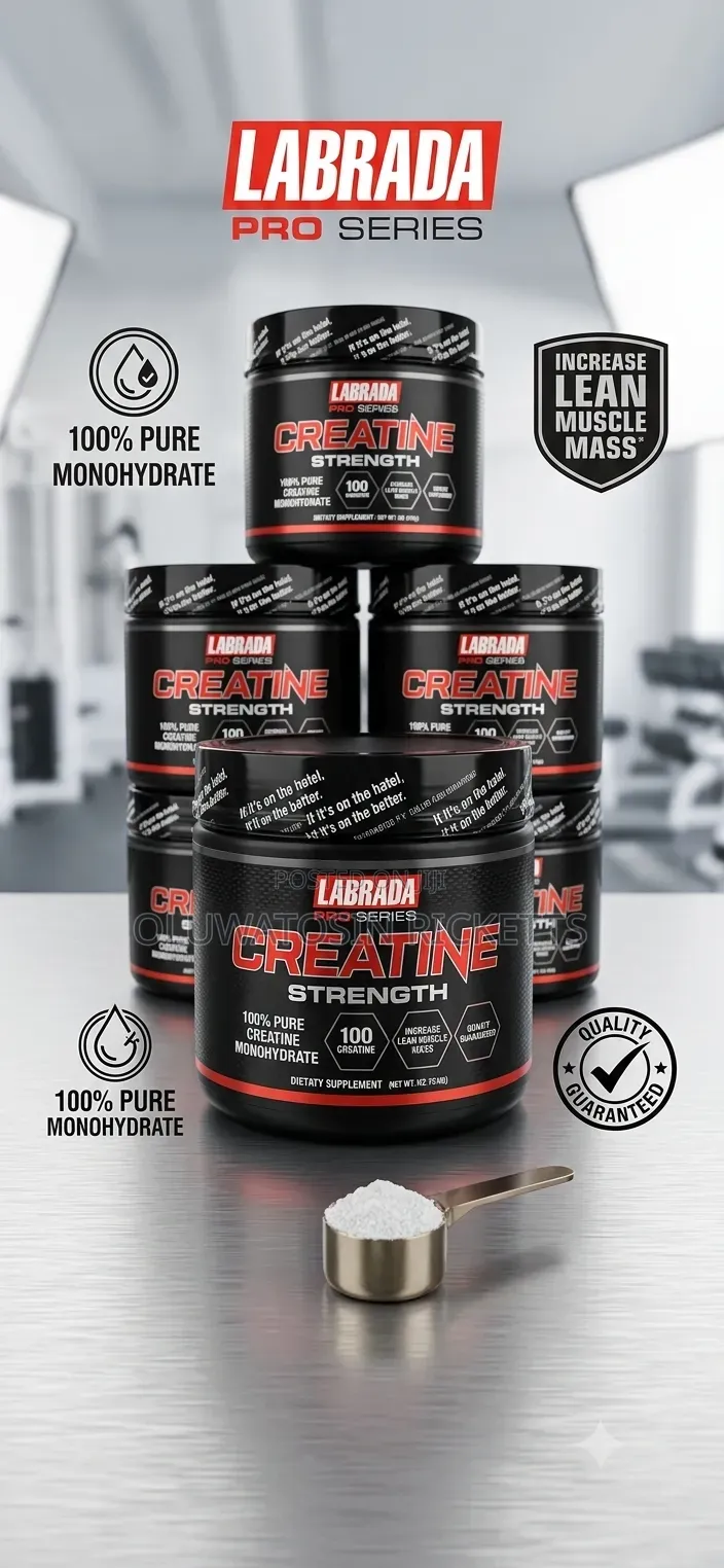 Creatine Monohydrate 500g (100 Servings)
