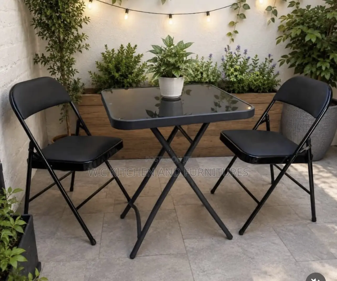 Foldable Chair Table Set