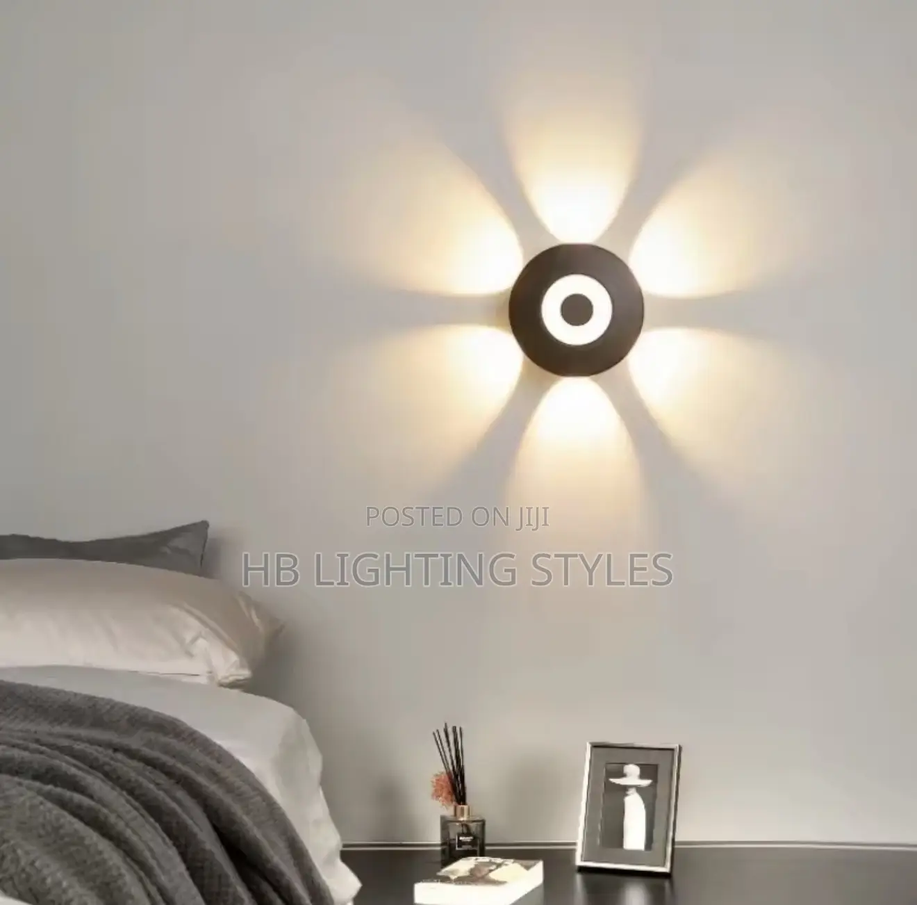 Modern Simple LED Atmosphere Sense Wall Lamp