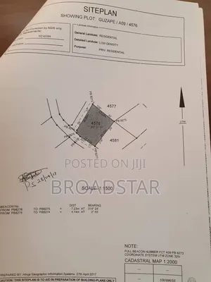 Distress Plot of Land for Sale in Guzape Main