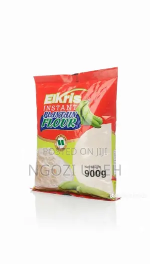 Instant Plantain Flour Made From Green Plantain and Contain Nutrients