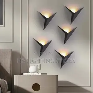 Triangle Shape Nordic Style Living Room Bedside Light