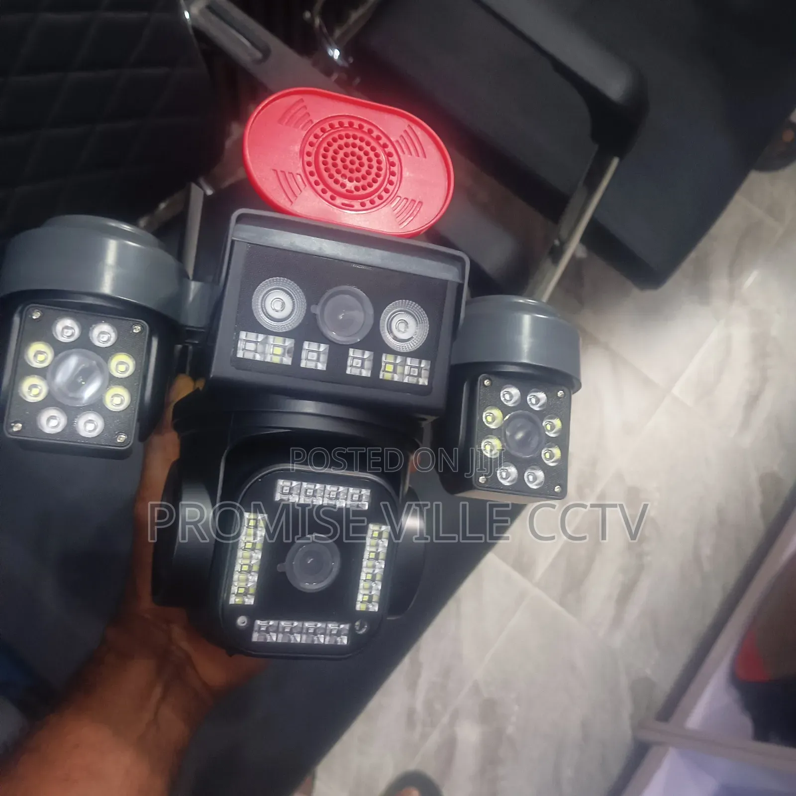 4 Lens Solar CCTV
