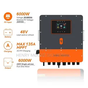 PowMr 6KW 48V Hybrid Solar Inverter