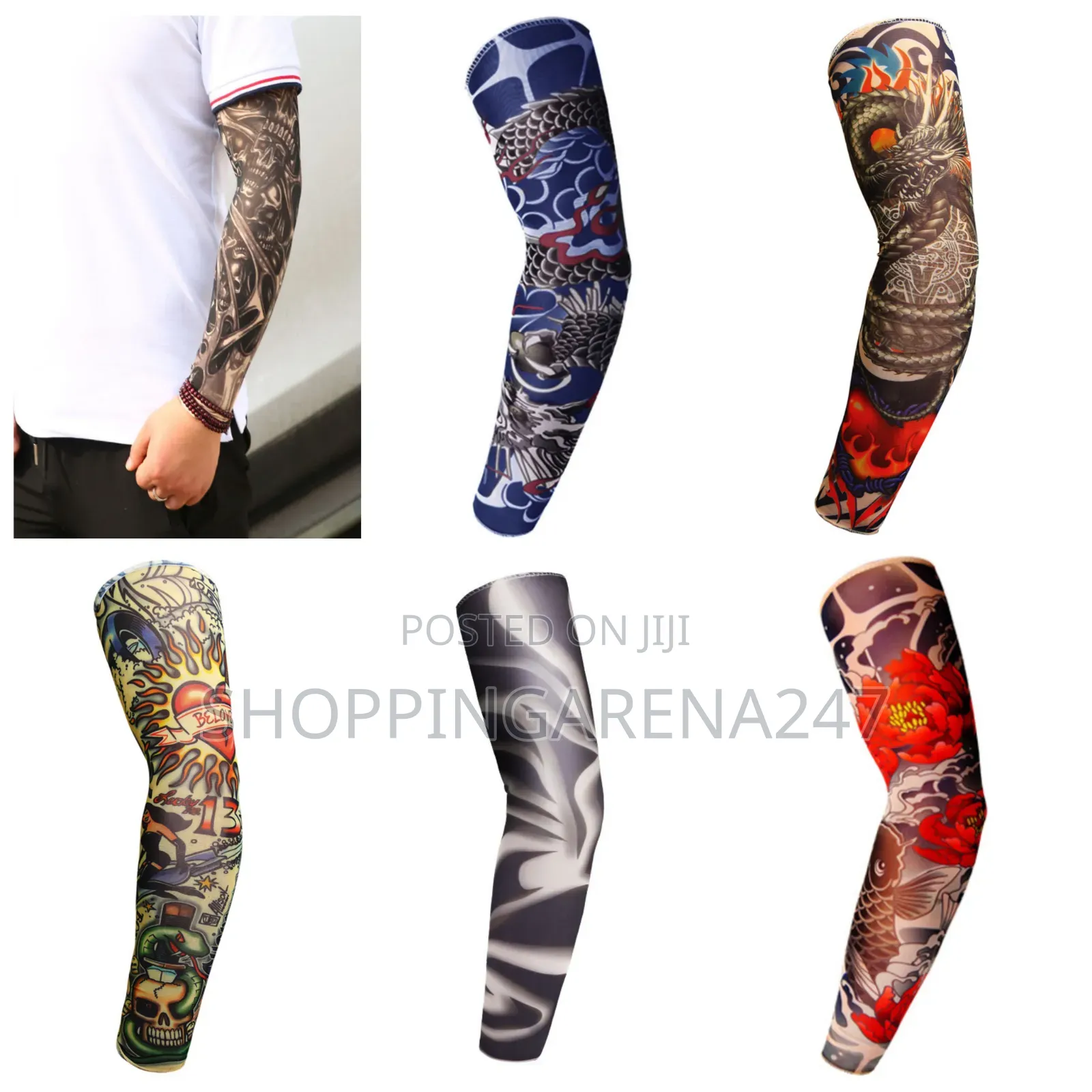 Elastic Arm Tattoo Sleeves