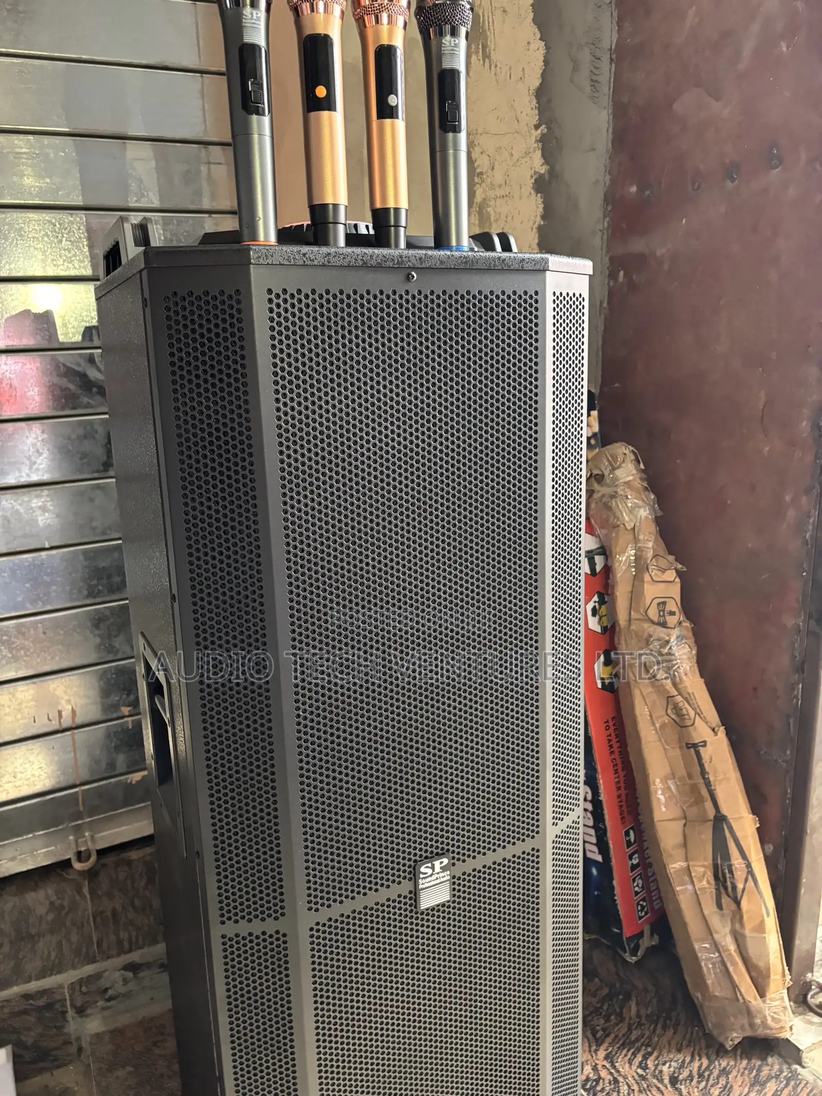 Sound Prince Pa System With 4 Mics