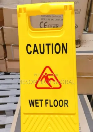 Caution Wet Floor Safety Sign