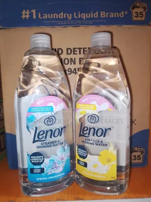Lenor Steamer and Ironing Water 8×1L