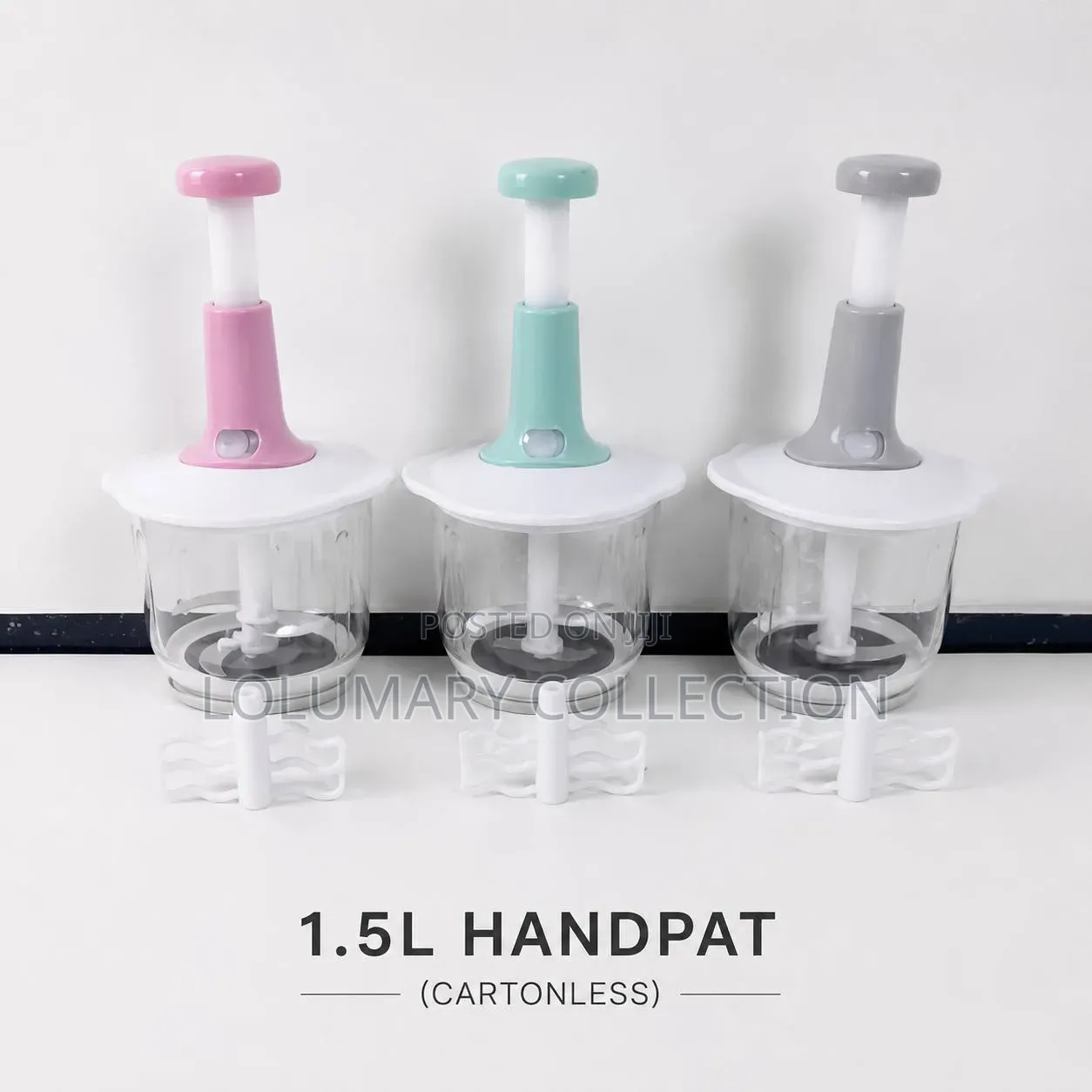 1.5L Handpat Manual Grater - Pepper Chopper