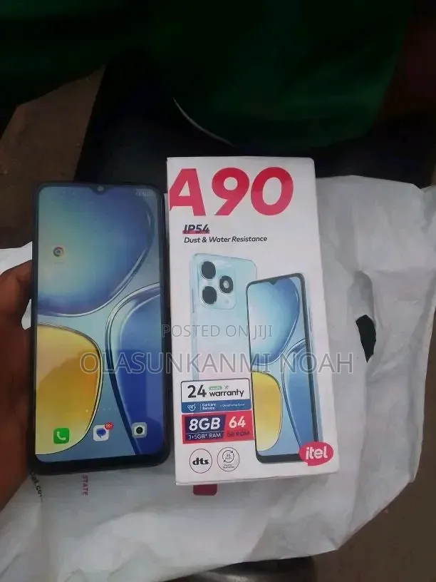 Itel A90 64 GB Blue