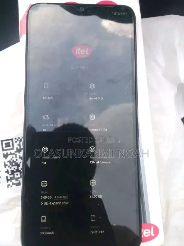 Itel A90 64 GB Blue