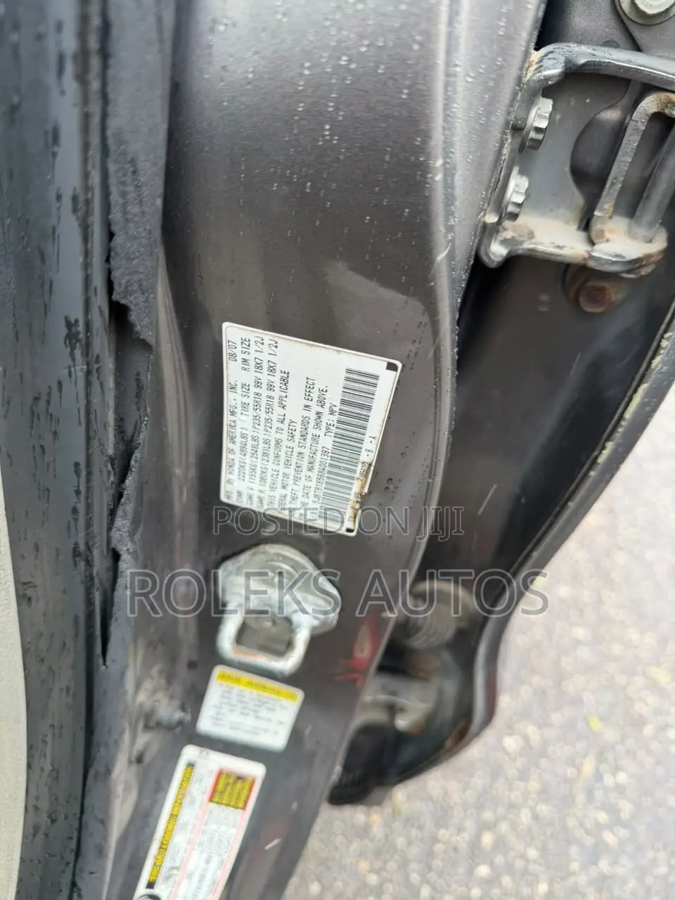 Acura RDX Automatic 2008 Gray